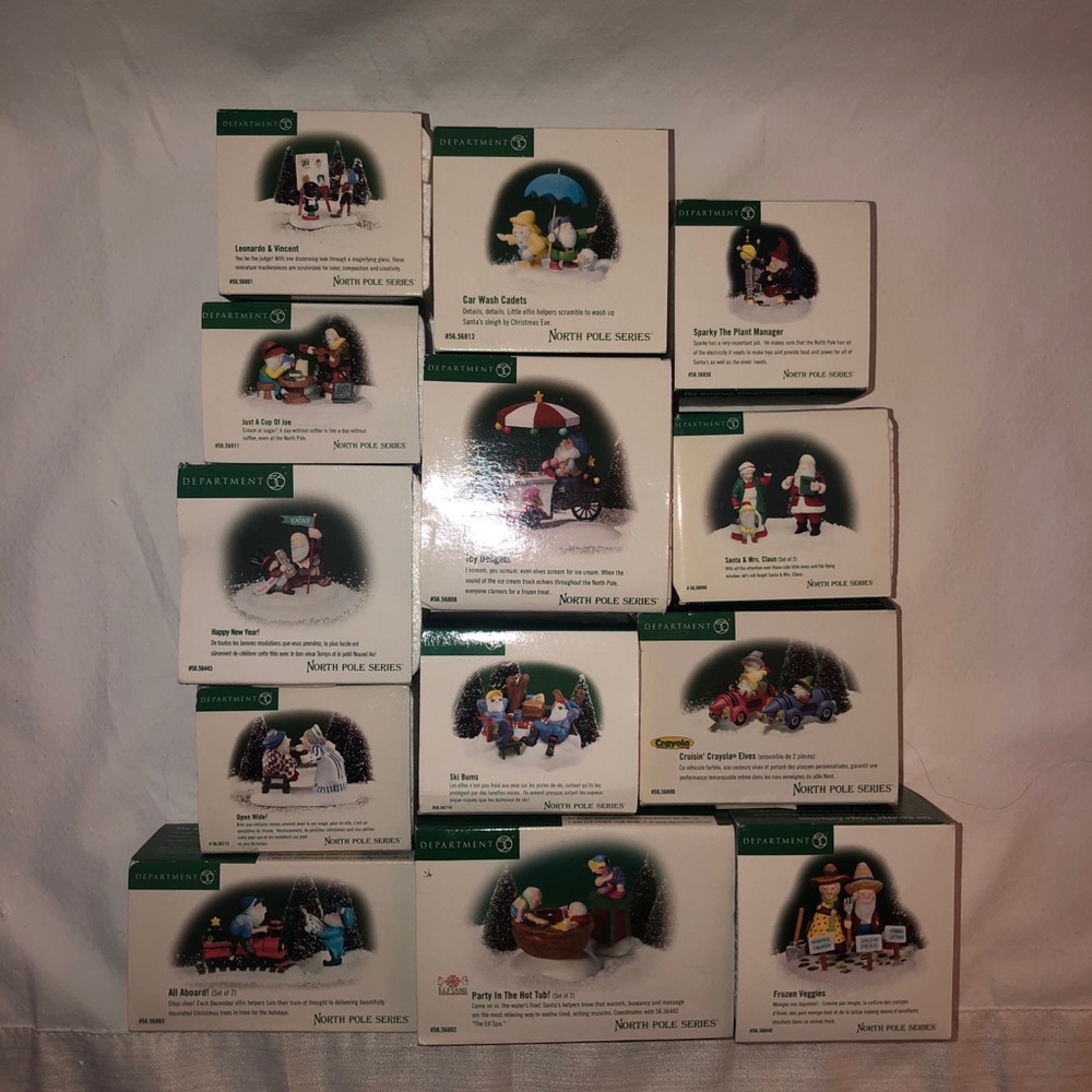 north pole series bundle - department 56